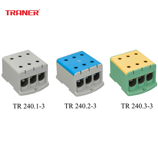 TR 240系列 3回路 铝铜通用接线端子